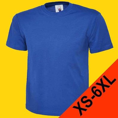 Unisex T-Shirt UC301 Uneek 100% Baumwolle 180g/ m² royalblau (Gr. XS-6XL)