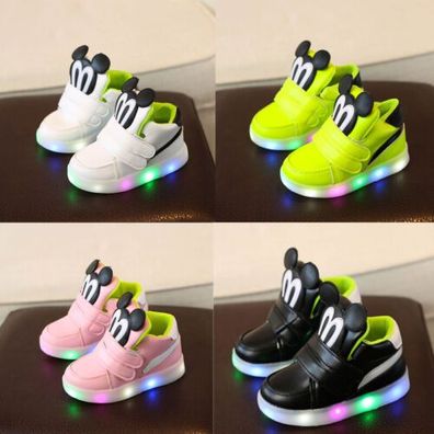 Kinder LED Leuchtende Schuhe Turnschuhe Blinken Kinder Madchen Jungen Leuchtschuhe