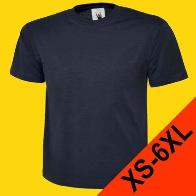 Unisex T-Shirt UC301 Uneek 100% Baumwolle 180g/ m² marine (Gr. XS-6XL)