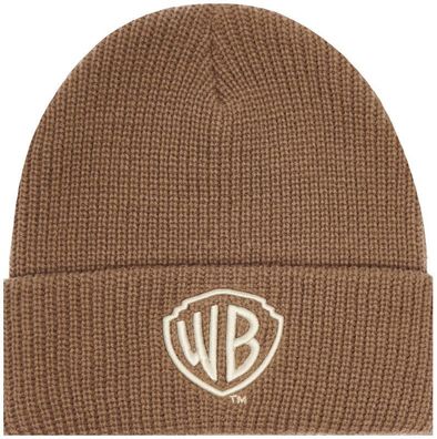 Warner Bros Braune Beanie Mütze - Cartoon Beanies Mützen Caps Hats Snapbacks Hüte