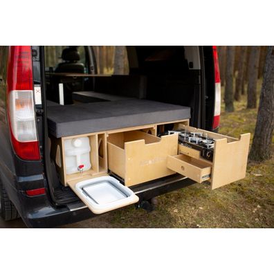 Moonbox Campingbox Van/ Bus Typ 115 - Modify - Laminiert