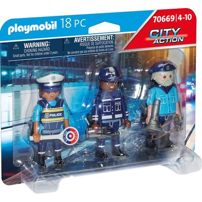 Playm. Figurenset Polizei 70669 - Playmobil 70669 - (Spielwaren / Playmobil / LEGO)