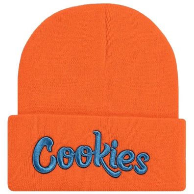 Cookies Orange-Blaue Beanie Mütze - Fashion Mützen Caps Snapbacks Kappen Hüte Hats