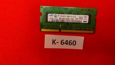 2 GB Samsung DDR3 SDRAM M471B5773CHS-CH9 Ram Arbeitsspeicher PC3-10600 (DDR3-133
