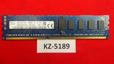 Hynix 4GB 1Rx4 PC3L-12800R DDR3-1600 HMT351R7CFR4A-PB ECC REG DIMM 240 Pin Ram