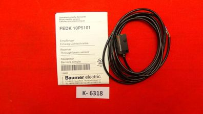 Baumer electric Optoelektronischer Sensor FEDK 10P5101 139963 OVP NEU