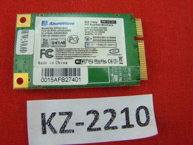 Original Asus Eee PC 4G Wlan Platine Azure Wave AR5bx63 #KZ-2210