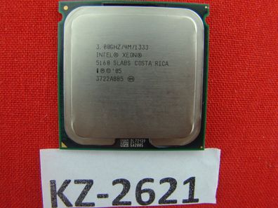 Intel Xeon 5160 SLABS 3GHz/4MB/1333MHz Sockel/ Socket 771 Dual Core CPU #KZ-2621