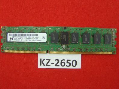 Micron 2GB DDR3 1333MHz ECC PC3-10600 Mac Pro Ram MT18JSF25672PDZ #KZ-2650