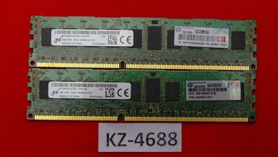 8GB 2x HP zertifiziert 4GB PC3L-10600R 1Rx4 RDIMM (DDR3-1333) ECC 647647-071