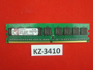 Kingston 1GB DDR2 PC2-4200 ECC 533Mhz KVR533D2E4K2/1G CL4 #KZ-3410