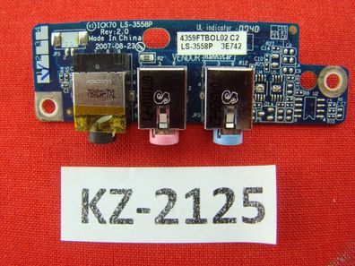 Acer Aspire 7520 7520G ICY70 Soundboard Platine #KZ-2125