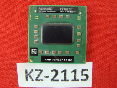 Notebook AMD Turion 64 X2 TMDTL56HAX5CT Mobile Dual Core CPU 2x1.8GHz #KZ-2115