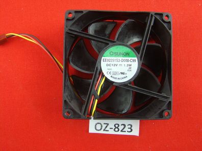HP 449207-001 dx2400 MT Case Fan 12VDC 1.3W 92mmx25mm | Sunon EE92251S3-D000-C99