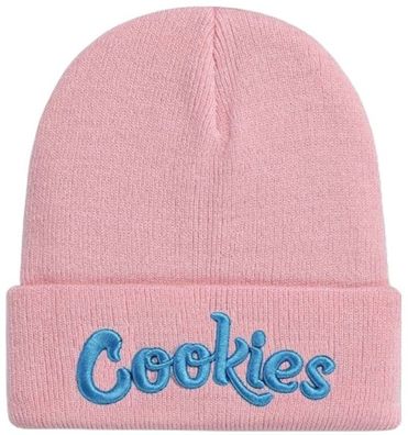 Cookies Rosa-Blaue Beanie Mütze - Fashion Mützen Caps Snapbacks Kappen Hüte Hats