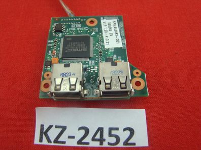 Original HP Compaq 6715b USB Board Platine + Kabel #KZ-2452
