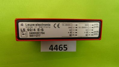 LEUZE 50011217 LS 92/4 E-S Throughbeam photoelectric sensor receiver
