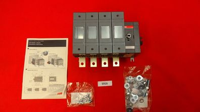 ABB 1SCA115961R1001 OS160GBS40N1 ABB 160A 4P Side operated switch