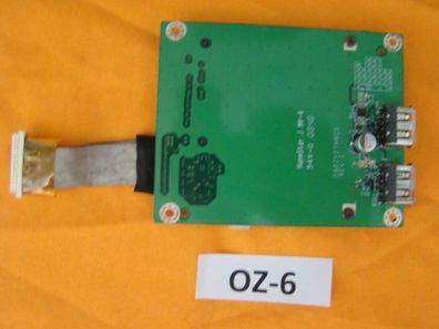 Original Acer Travelmate 7730 ZY2 USB Platine Board + Cable Kabel #OZ-6