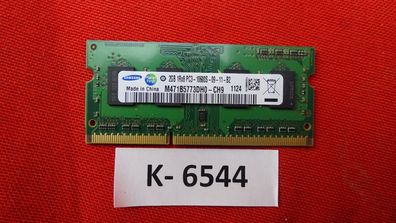 2GB Samsung DDR3 1333 Mhz Netbook RAM 204pin SODIMM PC3-10600S M471B5773DH0-CH9