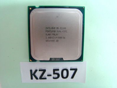 Intel Pentium E2180 - 2 GHz Dual-Core SLA8Y MALAY #KZ-507