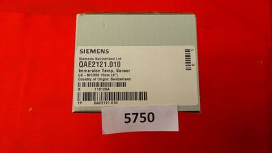 Siemens QAE2121.010 Temperaturfühler FÜHLER QAC 2121.010 NEU
