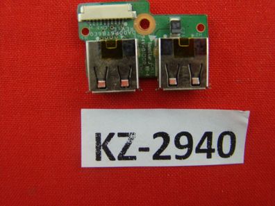 Original HP Compaq Presario CQ61 USB Board Platine #KZ-2940