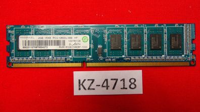 Ramaxel 2GB DDR3 RAM, 1Rx8 PC3-10600U 1333 MHZ