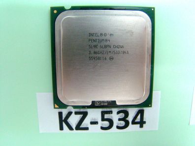 Intel pentium 4 519k SL8PN 3.06GHZ/1M/533 #KZ-534
