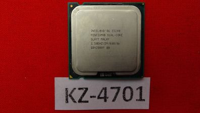 Intel DualCore CPU E5200 SLAY7 2x2.50 GHz, 800 MHz FSB, 2 MB, Sockel 775