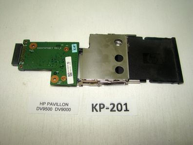HP Pavilion DV9500 dv9530eg Notebook SD Kartenleser Platine #KP-201
