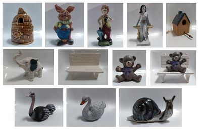 Keramik - Verschiedene Figuren und Deko 10,0 - 22,5 cm