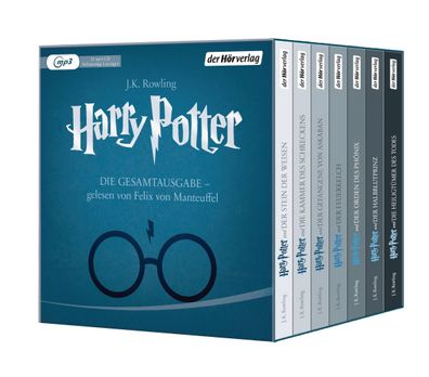 Harry Potter - Die Gesamtausgabe - gelesen von Felix von Manteuffe