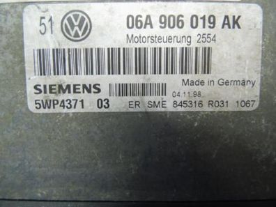 Steuergerät Motor AKL 1,6 VW Golf IV (Typ:1J1/1J5) 1998 Siemens 5WP4371
