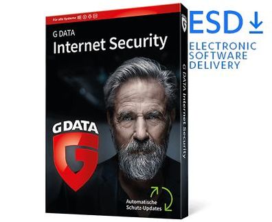 G Data Internet Security|1 oder 3 Geräte|1 Jahr stets aktuell|Download|eMail|ESD