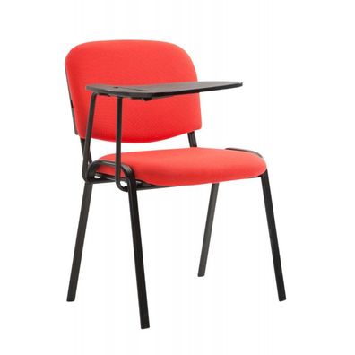 Stuhl Ken mit Klapptisch Stoff (Farbe: rot)