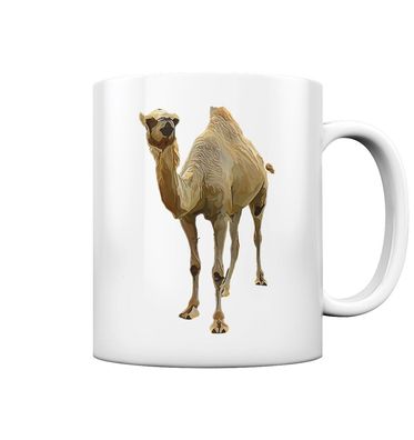 Tasse Kaffeebecher mit Motiv Kamel Dromedar artdee®
