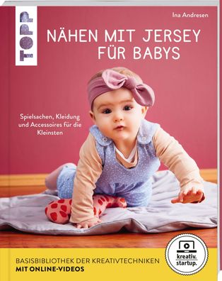 N?hen mit Jersey f?r Babys (kreativ. startup.), Ina Andresen