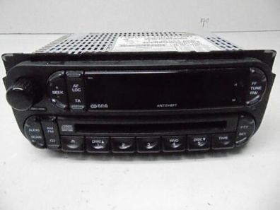 Radio P05091610AB Chrysler Voyager (Typ: RG)