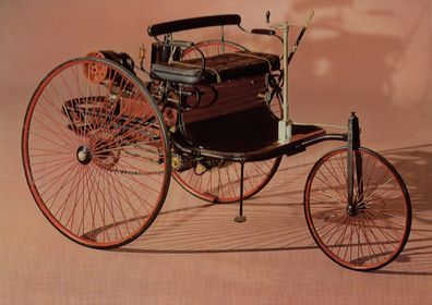 Benz Patent Motorwagen 1886, Kunstdruck / Foto