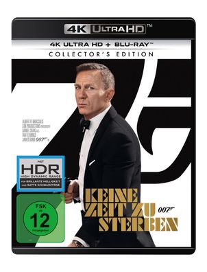 James Bond 007: Keine Zeit zu sterben (4K Ultra-HD + Blu-ray) NEU/ OVP