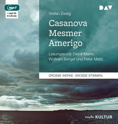 Casanova - Mesmer - Amerigo, 1 Audio-CD, 1 MP3 Software