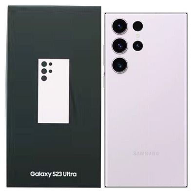 Samsung Galaxy S23 Ultra SM-S918B/ DS - 256GB - Lavender (Ohne Simlock)
