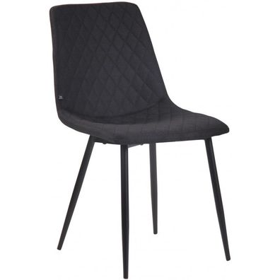 Stuhl Telde Stoff (Farbe: schwarz)