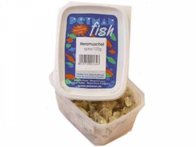 Petman fish Herzmuscheln ganz Fischfutter tiefgekühlt 100 g (Inhalt Paket: 6 Stück)