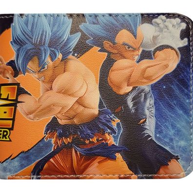 Vegeta & Goku Brieftasche - Dragon Ball Z Team Geldbörsen Portemonnaies Geldbeutel