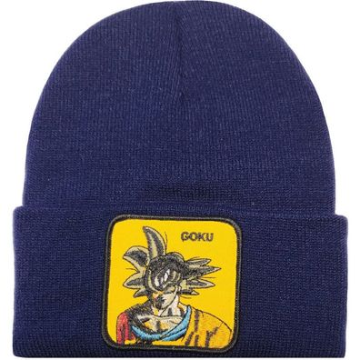 Goku Dunkelblaue Mütze - Dragon Ball Z Beanie Mützen Caps Kappen Hat Snapback Cappy