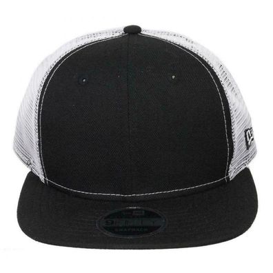 9FIFTY New Era Schwarze Trucker Cap - Kappen Mützen Snapback Caps Hats Capys Hüte