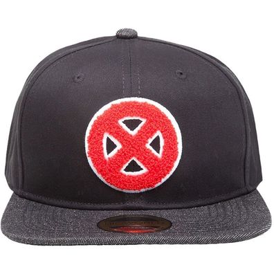 X-Men Schwarze 3D Logo Cap - Kappen Mützen Snapback Caps Hats Capys Hüte