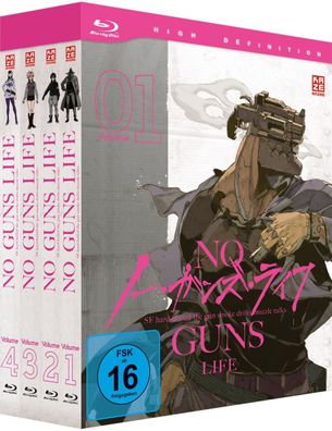 No Guns Life - Gesamtausgabe - Bundle Vol.1-4 - Blu-Ray - NEU